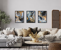 Between The Lines Set of Three Fine Art Prints - Amadora Art