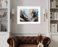 Avalanche I Hand Embellished Fine Art Print - Amadora Art
