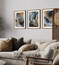 Between The Lines Set of Three Fine Art Prints - Amadora Art
