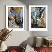 Between The Lines I & II Fine Art Print Pair - Amadora Art
