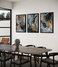 Between The Lines Set of Three Fine Art Prints - Amadora Art