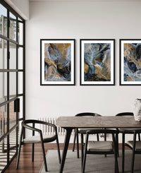 Between The Lines Set of Three Fine Art Prints - Amadora Art