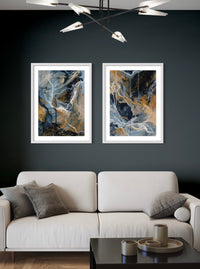 Between The Lines II & III Fine Art Print Pair - Amadora Art