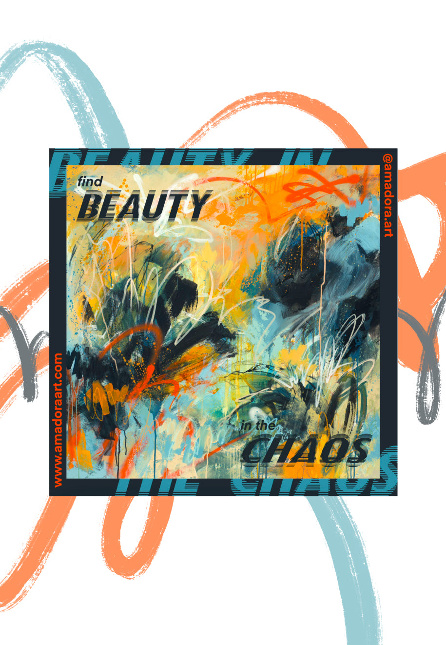 Vinyl Sticker Pack Blue