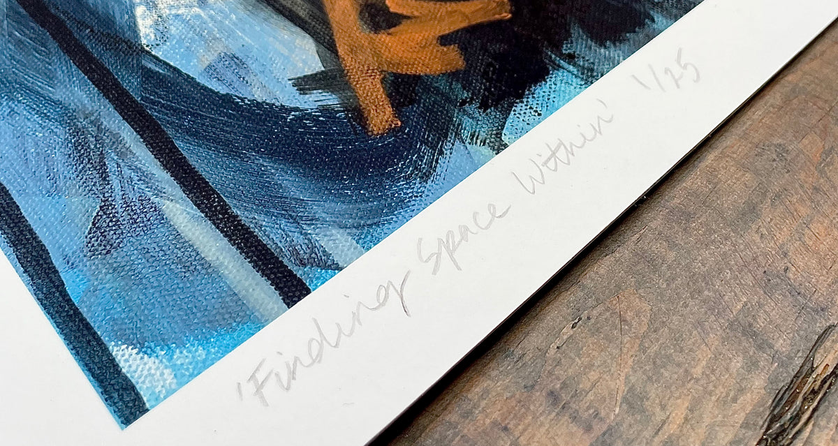 ‘Finding Space Within’ Limited Edition Print