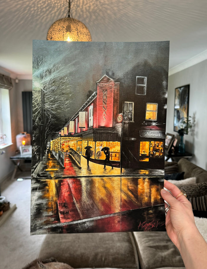 ‘A Typical Night On The Beach’ A3 Fine Art Print - DISPLAY