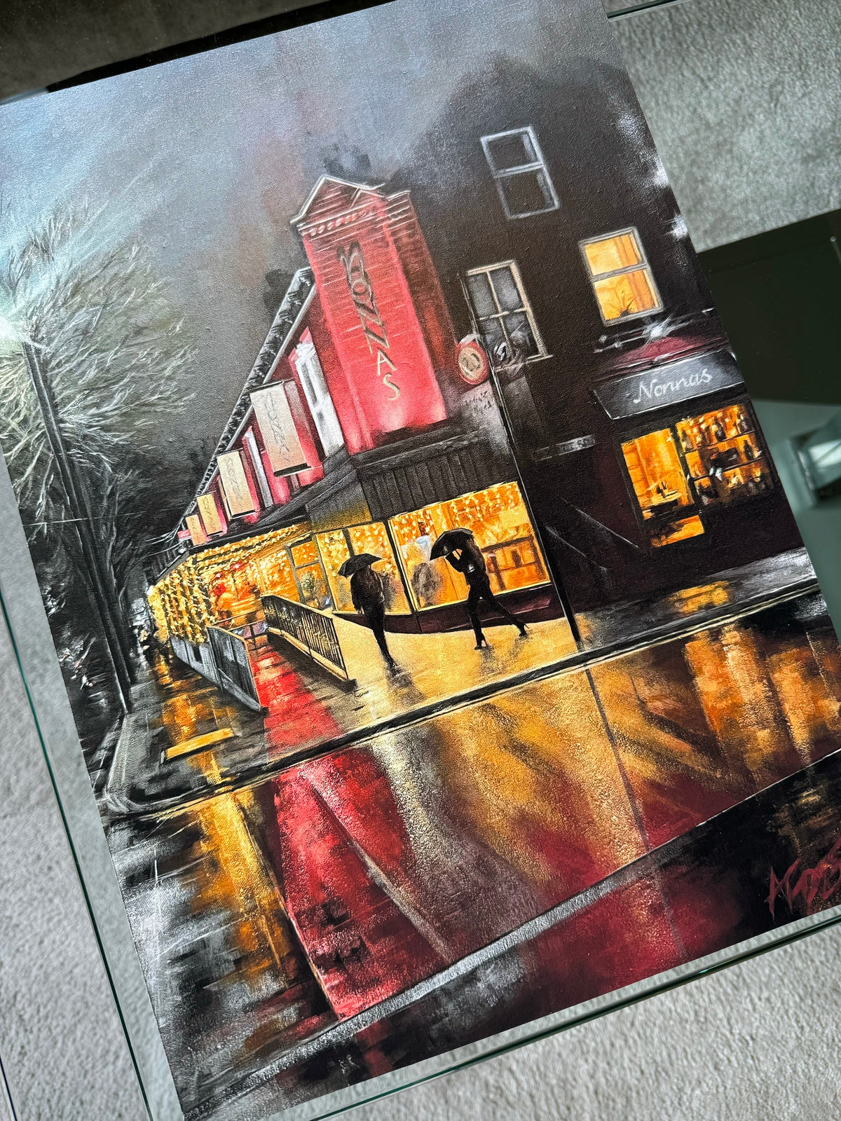 ‘A Typical Night On The Beach’ A3 Fine Art Print - DISPLAY