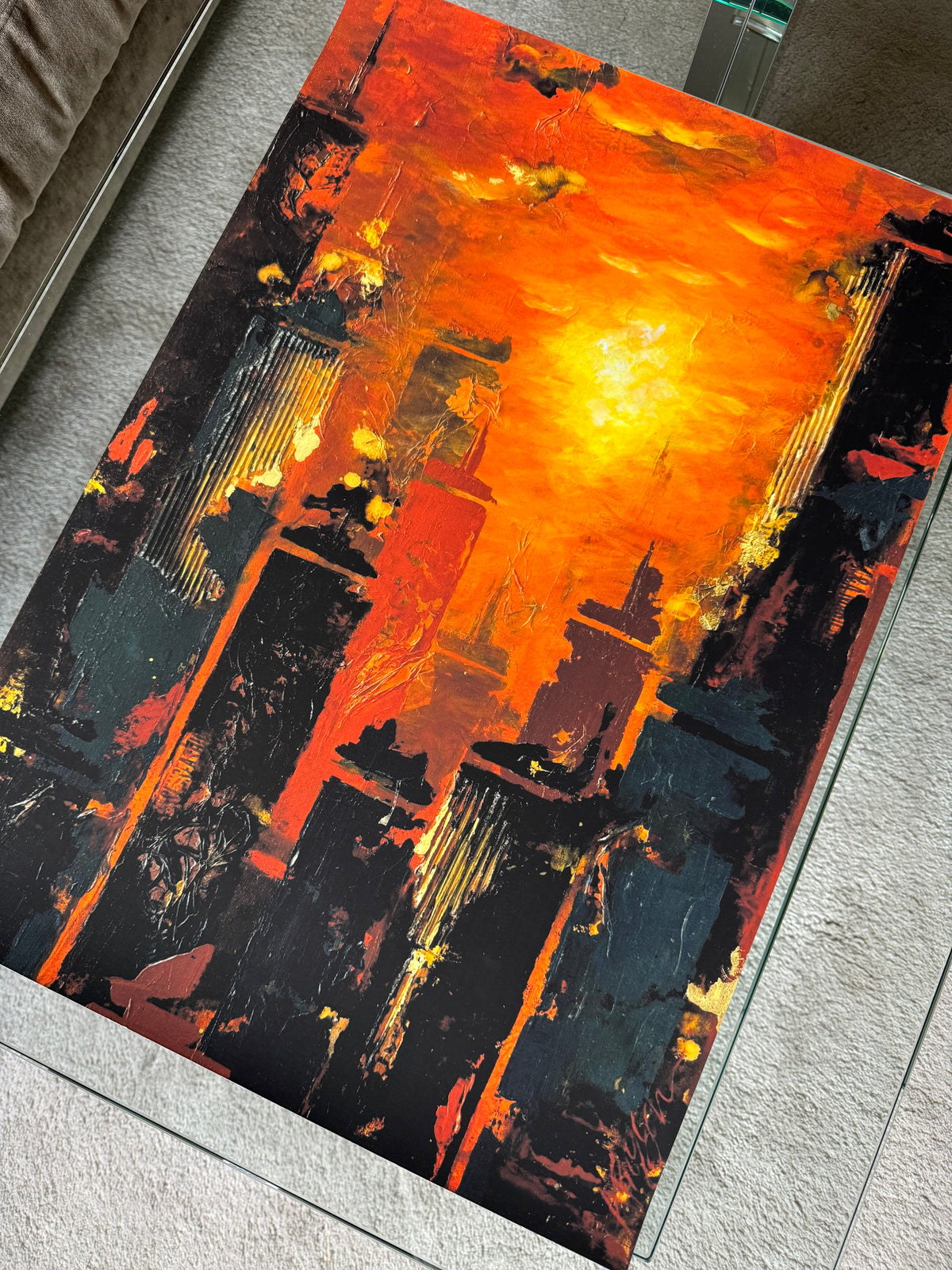‘Burnt Dreamscape’ A2 Fine Art Print - DISPLAY