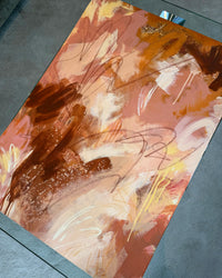 ‘Terracotta Palms I’ A1 Fine Art Print - DISPLAY