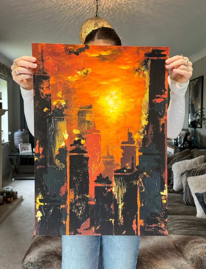 ‘Burnt Dreamscape’ A2 Fine Art Print - DISPLAY