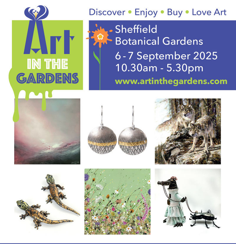 Join Me at Art in the Gardens Sheffield 2025!