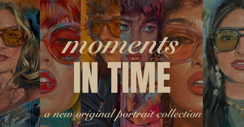 Introducing ‘Moments in Time’ - A New Collection of Original Paintings by Amadora