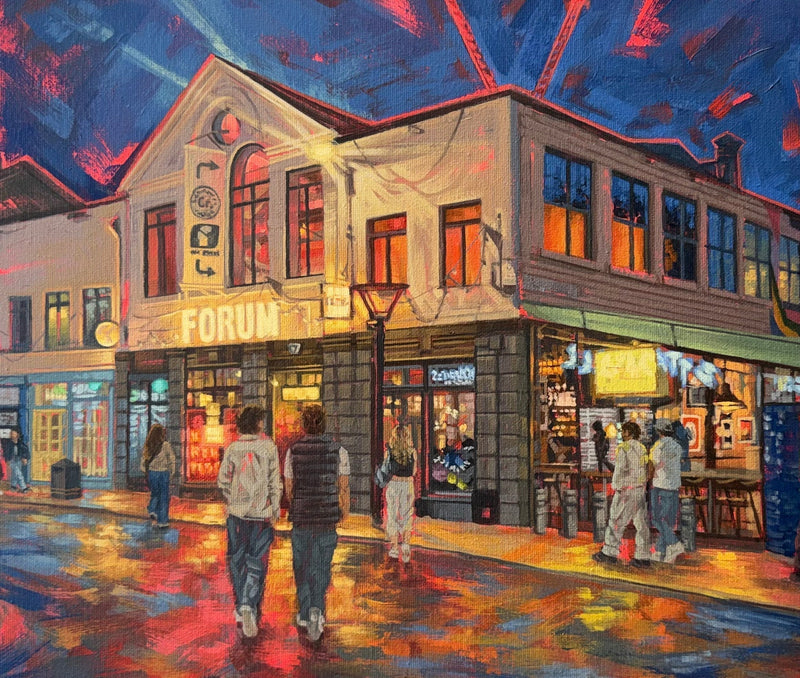 Amadora Art x True North Brew Co: A New Painting Celebrating 35 Years of Memories at Forum, Sheffield