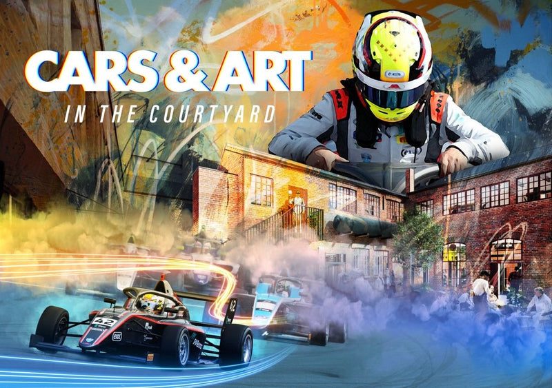Sheffield’s rising motorsport star, Rowan Campbell-Pilling, has officially announced a unique new collaboration with local artist, Amadora Art.
