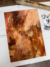 ‘Terracotta Palms II’ Print (Sale)