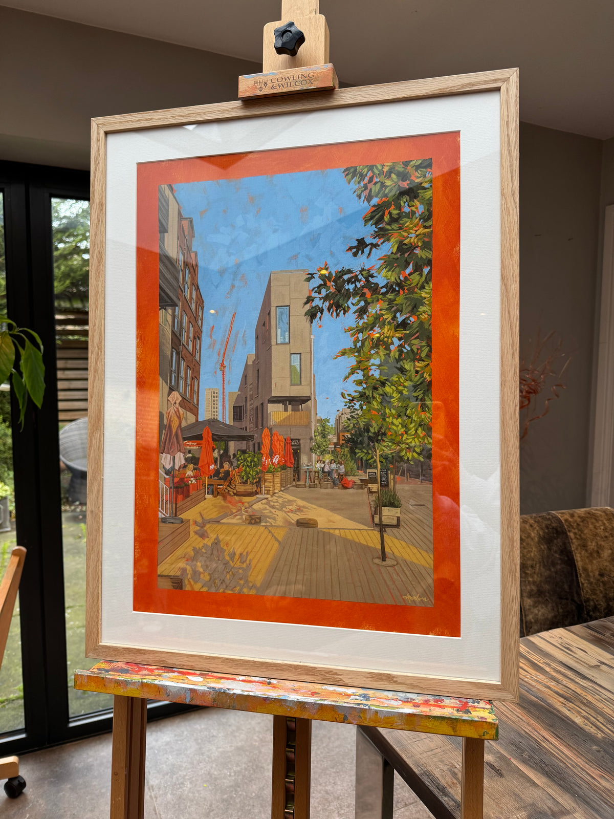 Framed ‘Summer in Kelham’ Print (Sale)