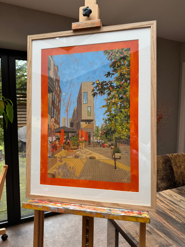 Framed ‘Summer in Kelham’ Print (Sale)