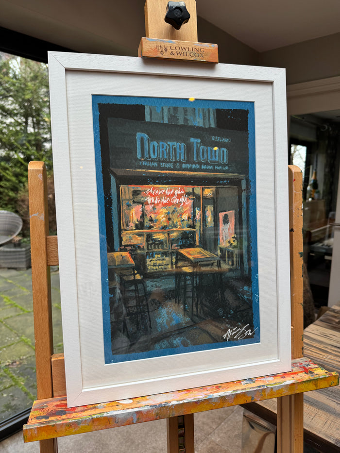 Framed ‘North Town’ Print (Sale)