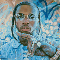 Framed ‘Pop Smoke’ Print (Sale)