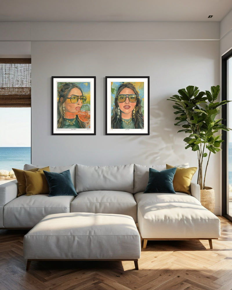 ‘Aperol Please’ Large Limited Edition Print