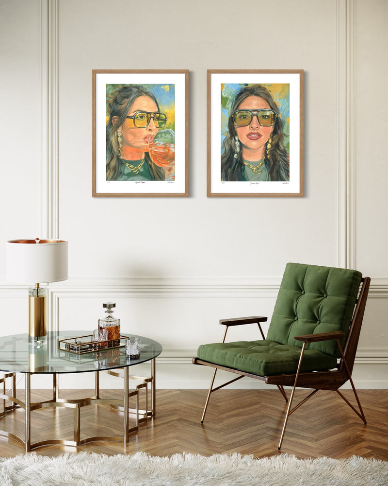 ‘Aperol Please’ Large Limited Edition Print