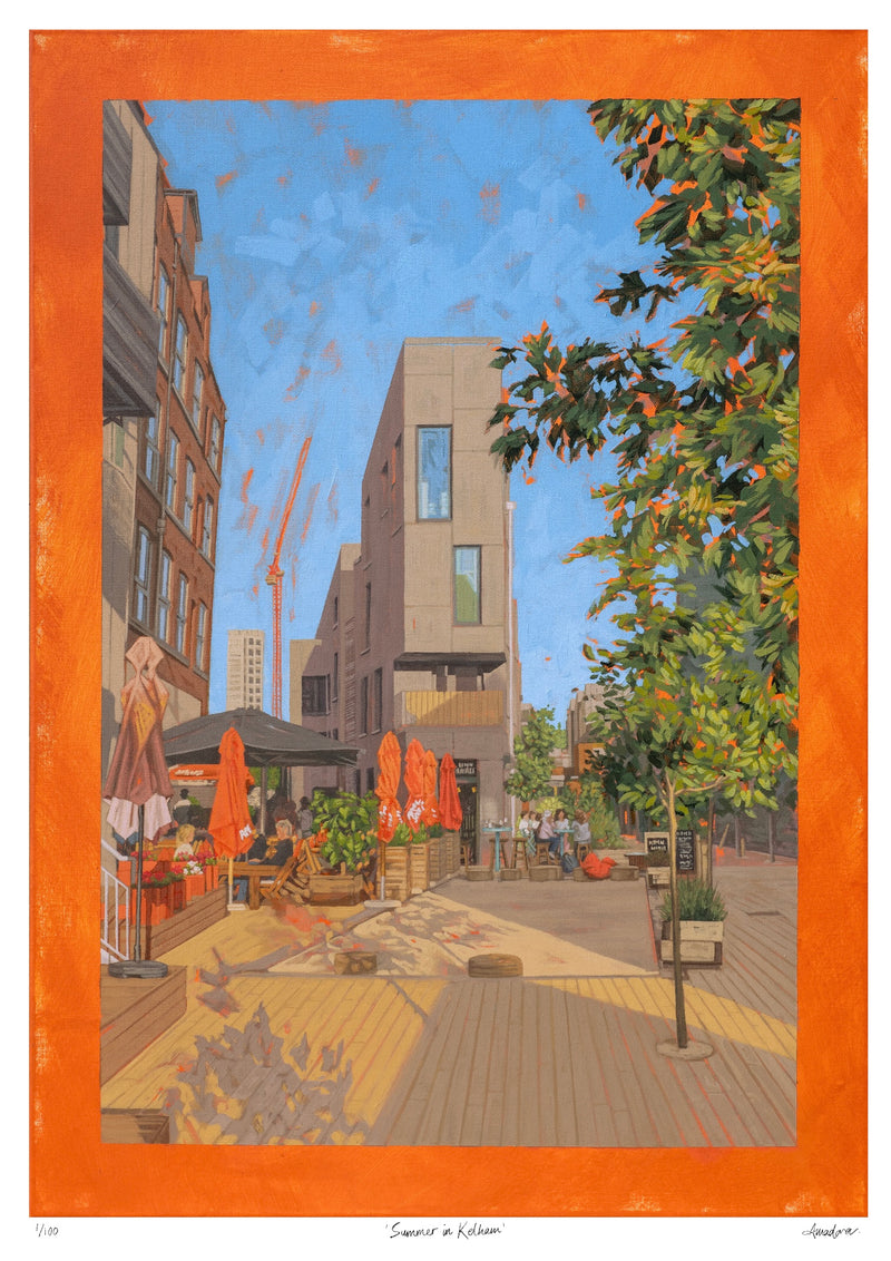 ‘Summer in Kelham’ XL Limited Edition Print