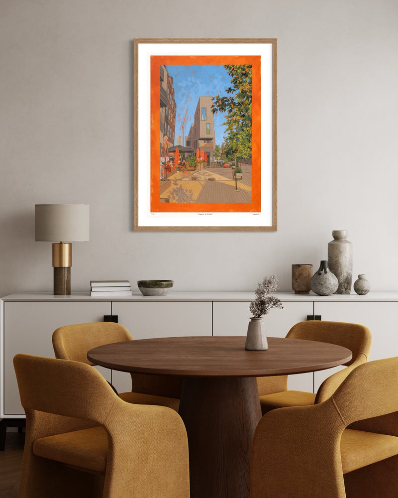 ‘Summer in Kelham’ XL Limited Edition Print