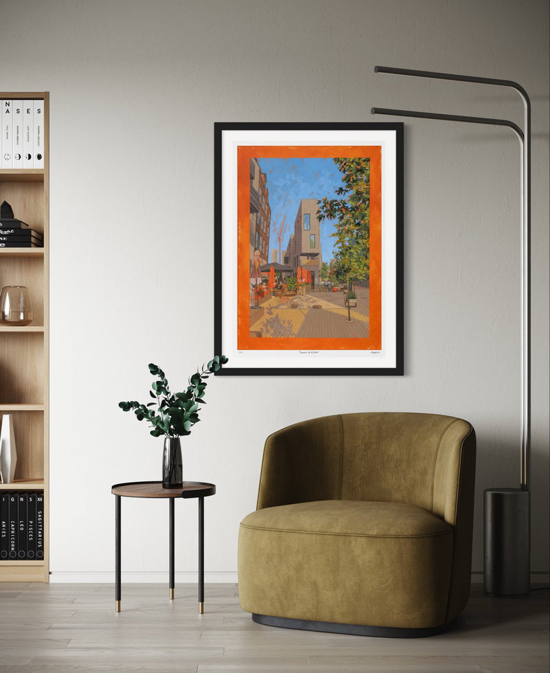‘Summer in Kelham’ XL Limited Edition Print