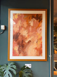 Framed ‘Terracotta Palms I’ Print (Sale)