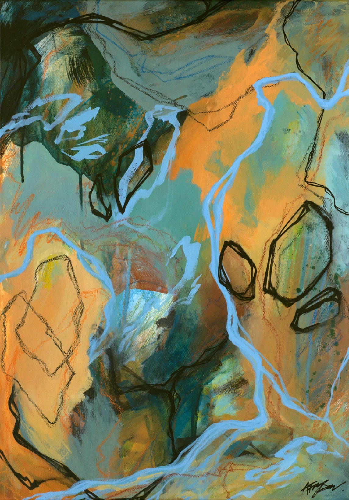 ‘Soulmates II’ Original Painting