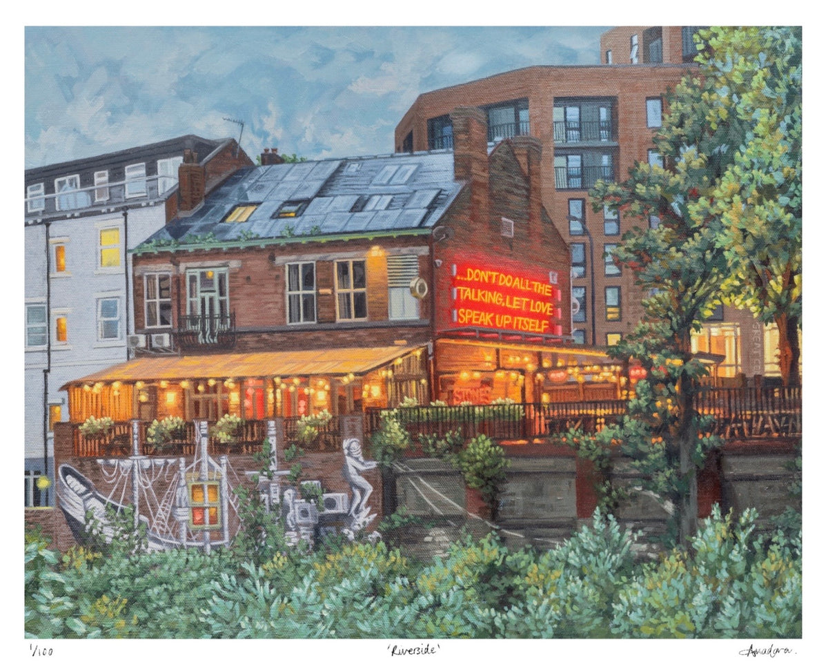 ‘Riverside’ XL Limited Edition Print