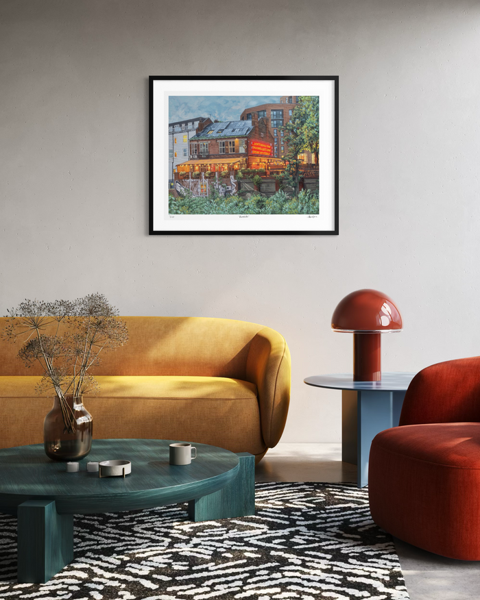 ‘Riverside’ XL Limited Edition Print