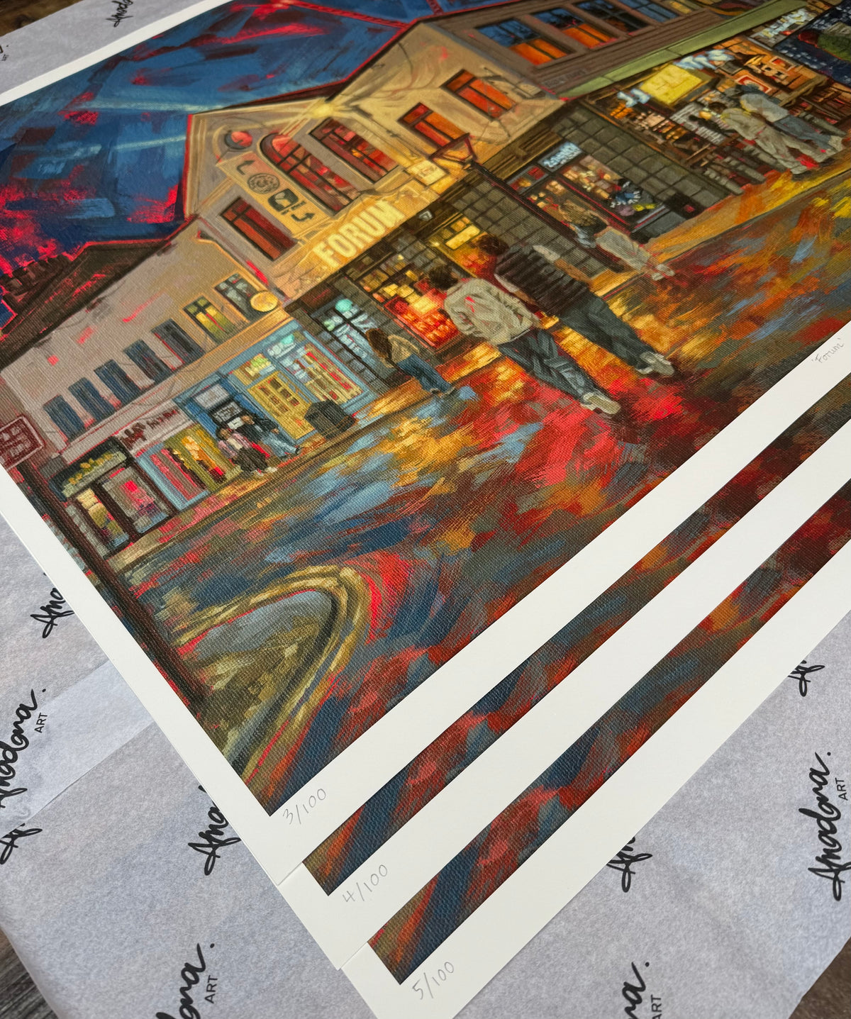 ‘Forum’ XL Limited Edition Print