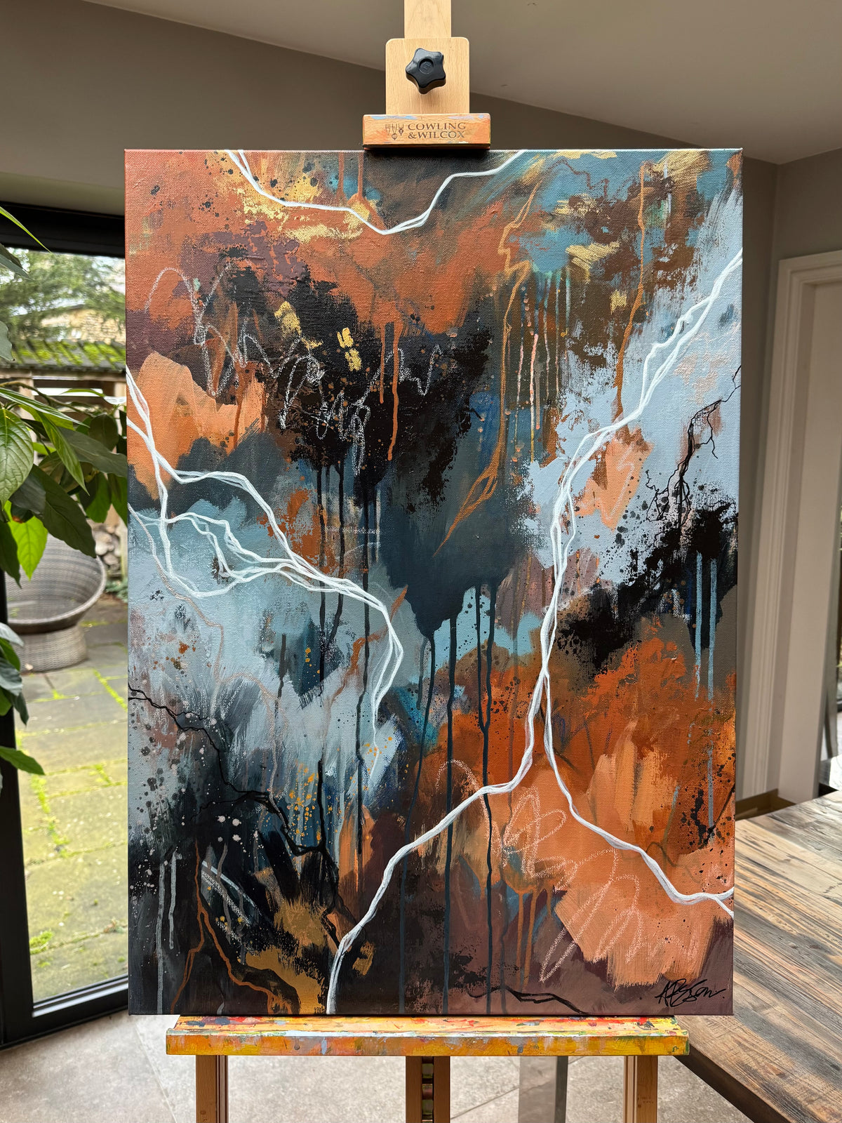 ‘Azure Falls I’ Original Painting